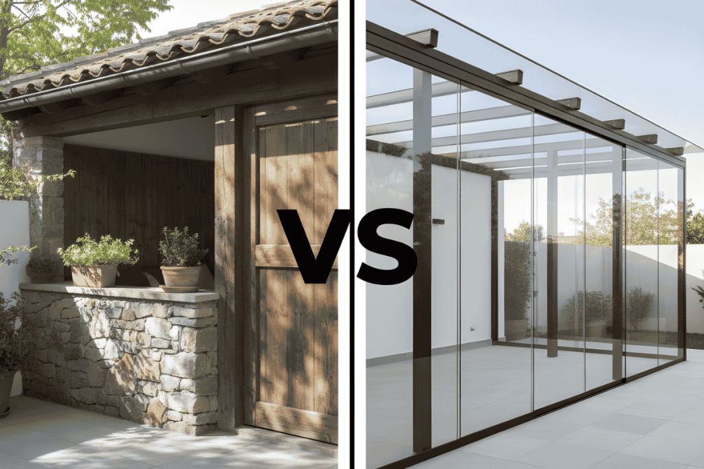 diferencia entre cerramiento y acristalamiento