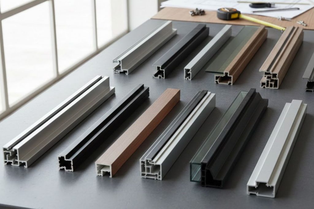 Tipos de Perfiles de Aluminio para Ventanas Correderas
